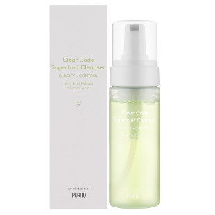 Пінка PURITO Clear Code Superfruit Cleanser 150мл